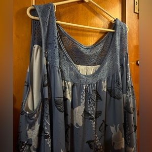 Lot of 3 like new condition plus size nightgowns 3x/4x